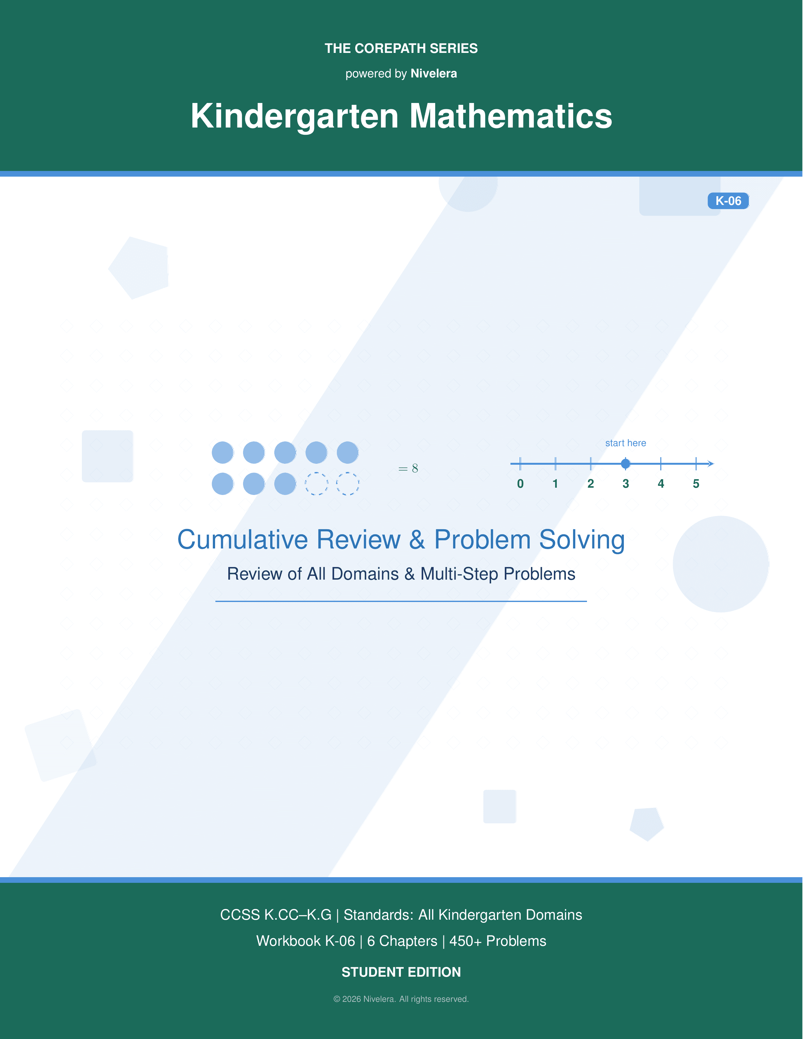 CorePath Math: Kindergarten — Cumulative Review & Problem Solving
